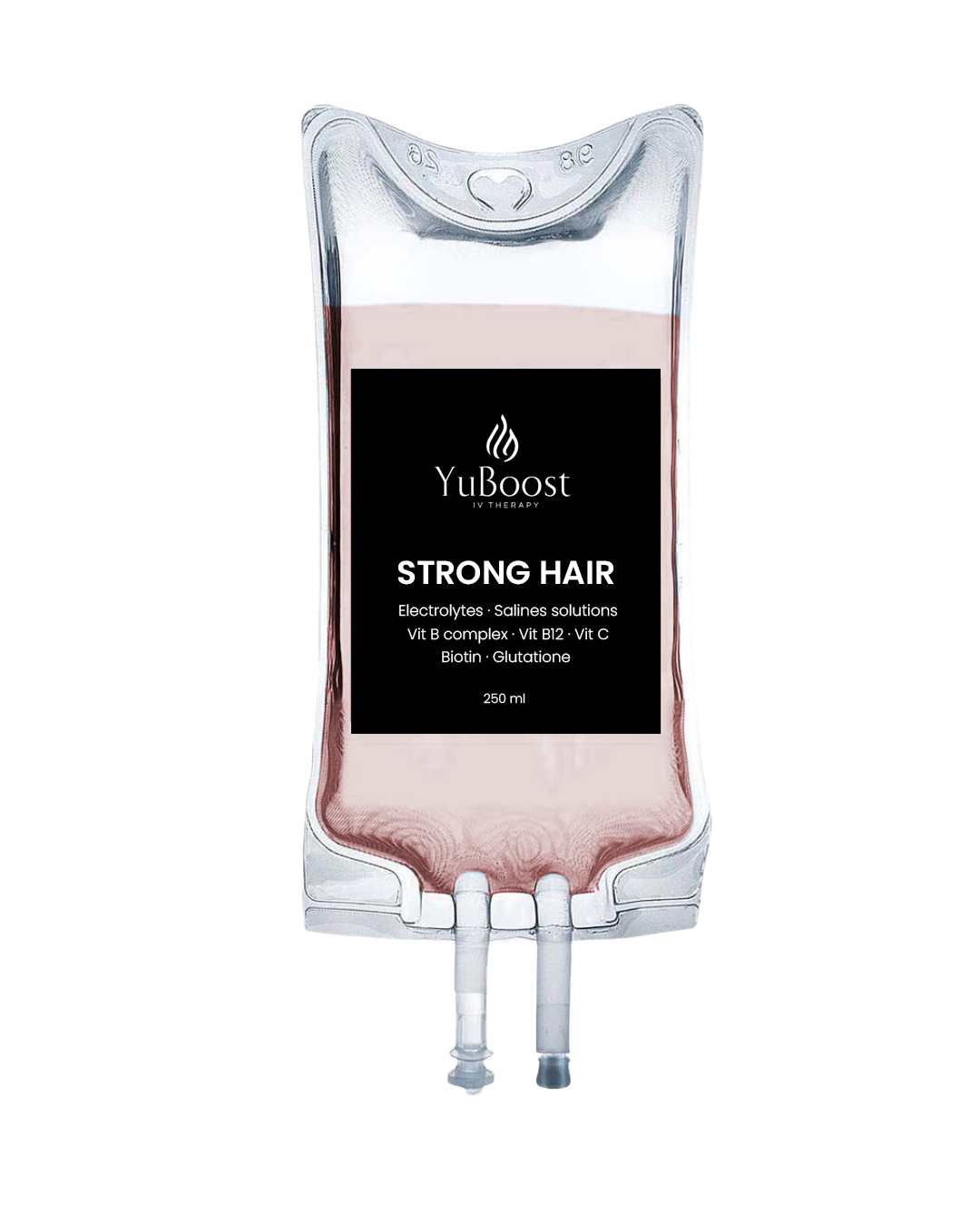 Perfusion de vitamines Strong Hair avec biotine 5 mg à domicile en Suisse