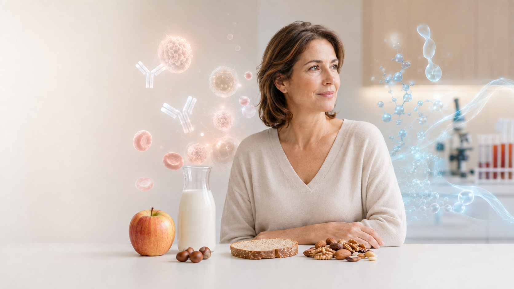 Test sanguin d'allergie alimentaire à domicile en Suisse romande