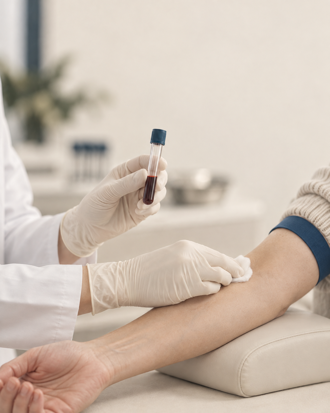 Dosage de la vitamine B12 par prise de sang à domicile en Suisse romande