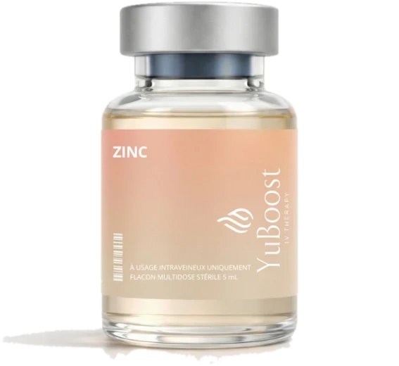 Zinc vial